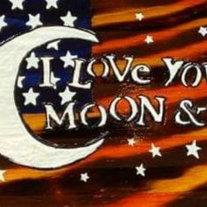 13"×20"×1/2" Flag Laquered Wall Plaque.....